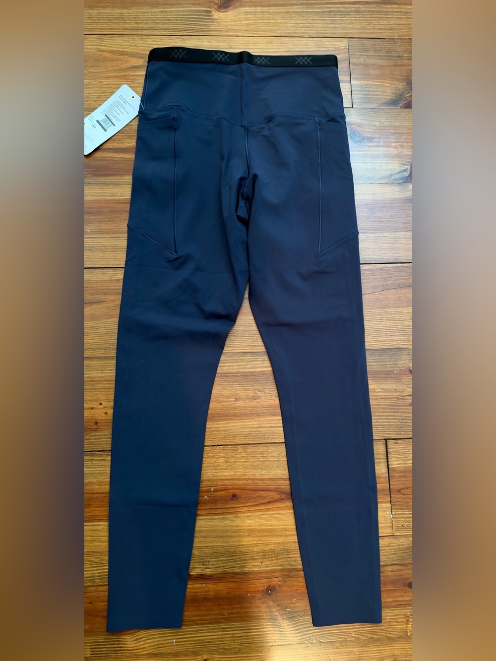 Women’s Rhone Banded Hi-Form 7/8 Pocket Navy Legging NWT Size S